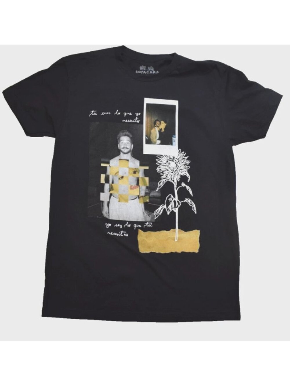 Camilo Mens Mis Manos Concert Tour Official Merch Black Shirt New Medium